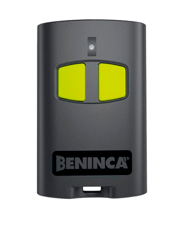 Control remoto BENINCA TO.GO , 433.92 MHz con c&oacute;digo rodante (rolling code)