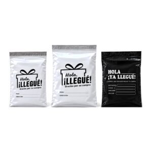 Bolsas de Seguridad para Envíos Courier (Paquete 100 unid.) | OneControl Guatemala