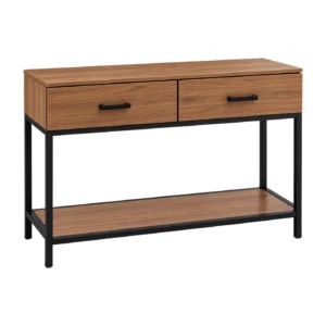 Mueble Recibidor Nexo en Guatemala | Consola de Entrada con 2 Cajones y Repisa